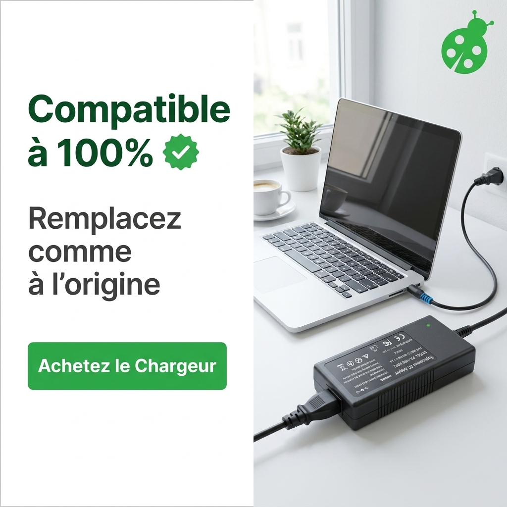 Chargeur ordinateur portable hp  spectre x360 13t 4100 cto