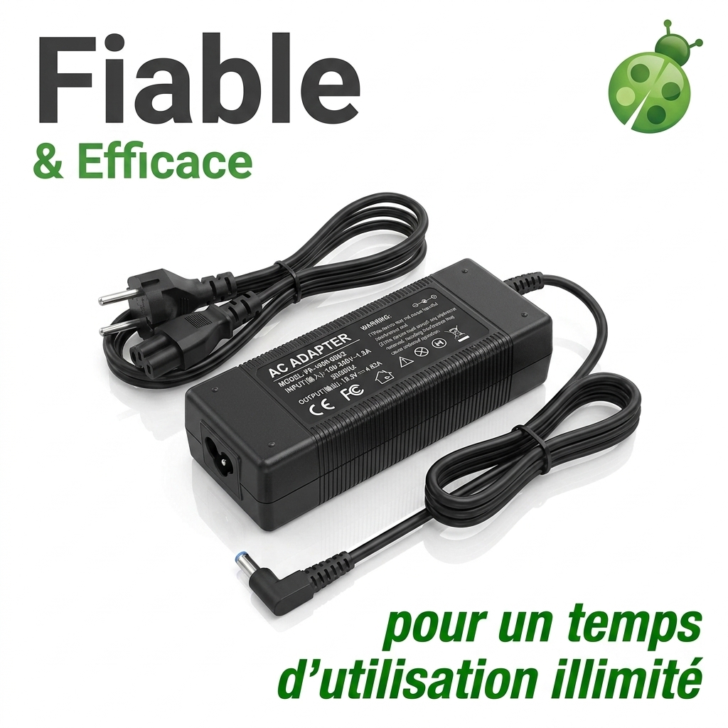 Chargeur ordinateur portable hp  pavilion x360 14 ba010ca