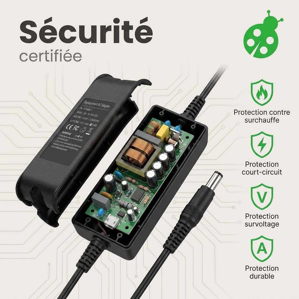 Chargeur ordinateur portable dell inspiron 15 3542 3696