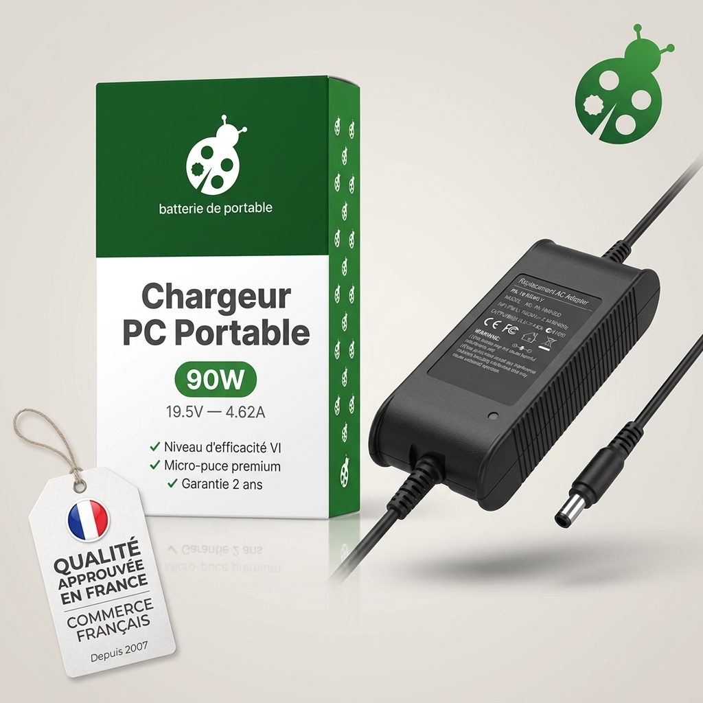 Chargeur ordinateur portable dell inspiron 17 5748-3269