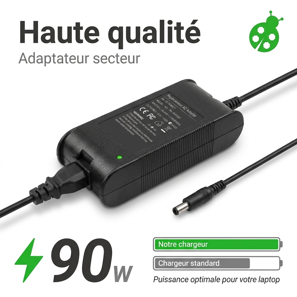 Chargeur ordinateur portable dell inspiron 15 3541