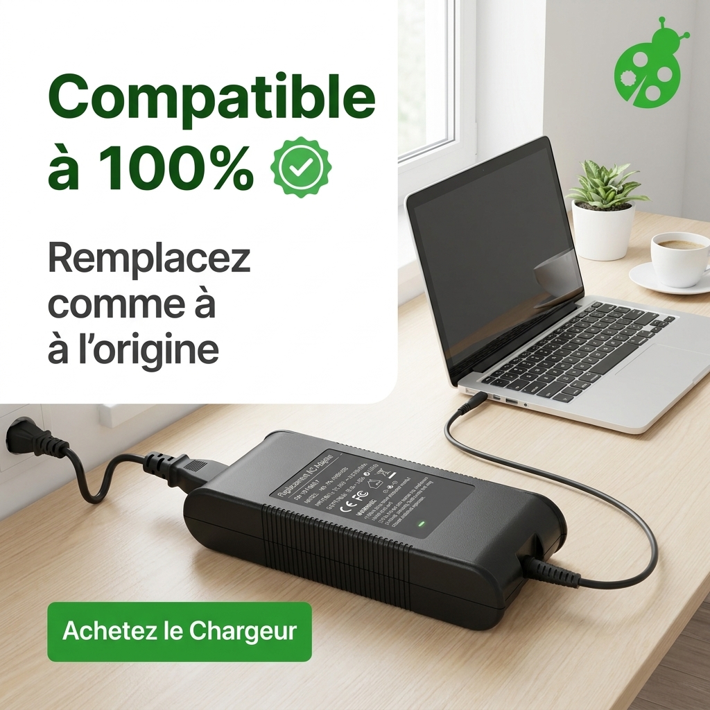 Chargeur ordinateur portable dell inspiron 15 3541