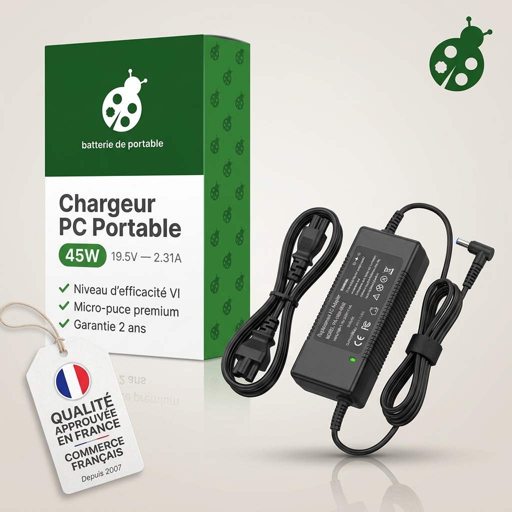 Chargeur ordinateur portable hp  14-bp001nf