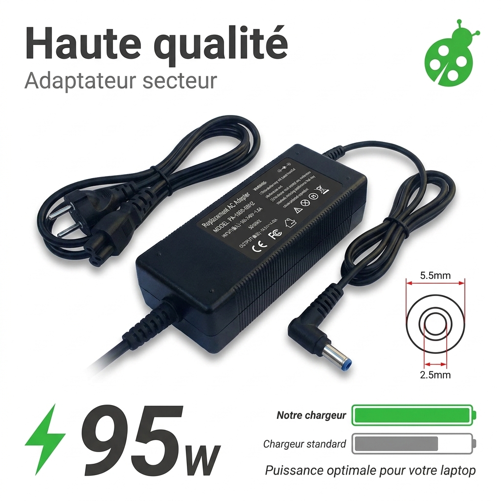 Chargeur ordinateur portable asus p2520la xo0505e