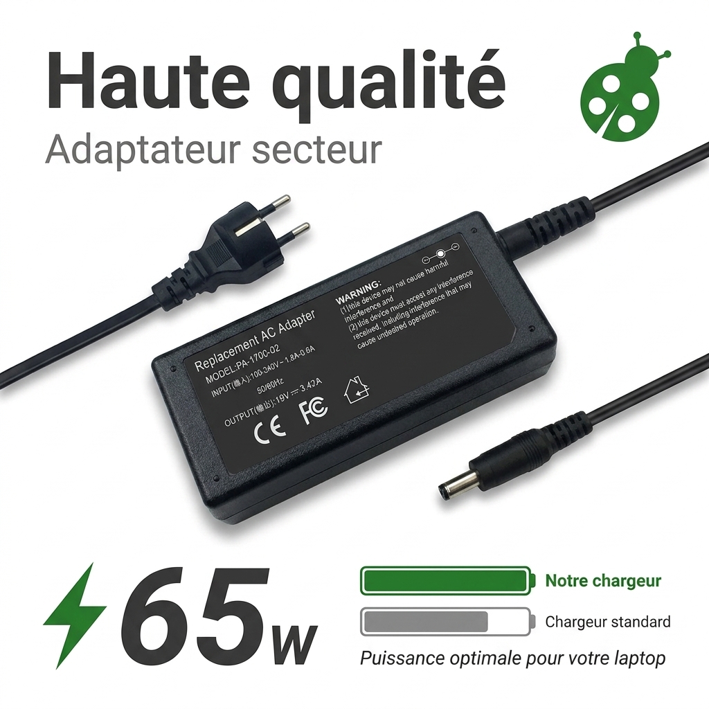Chargeur ordinateur portable asus r541uj