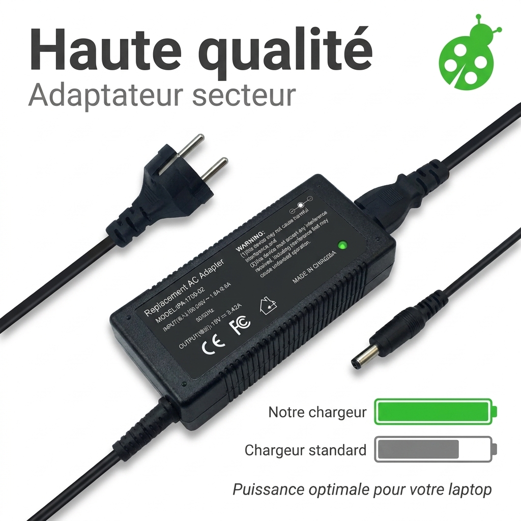 Chargeur ordinateur portable asus vivobook s510ua-bq114t