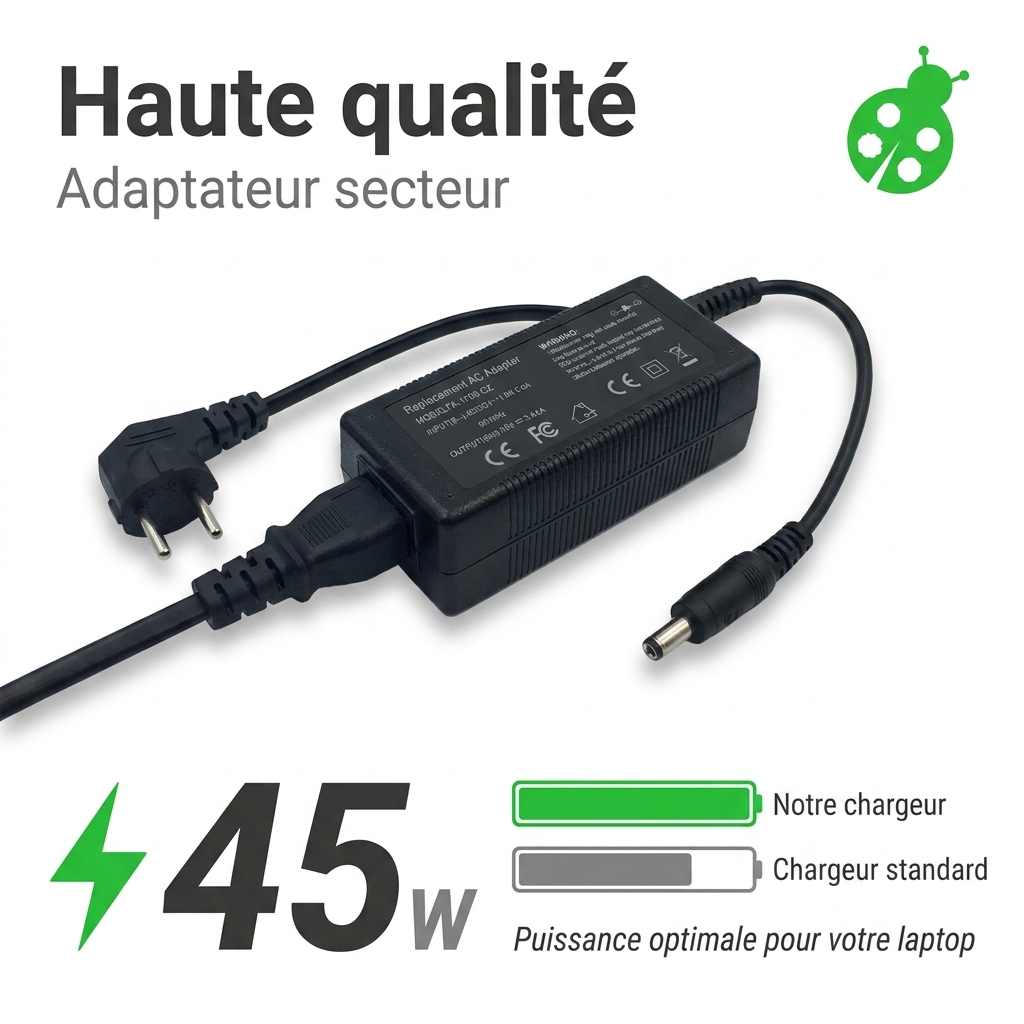 Chargeur ordinateur portable asus x200c