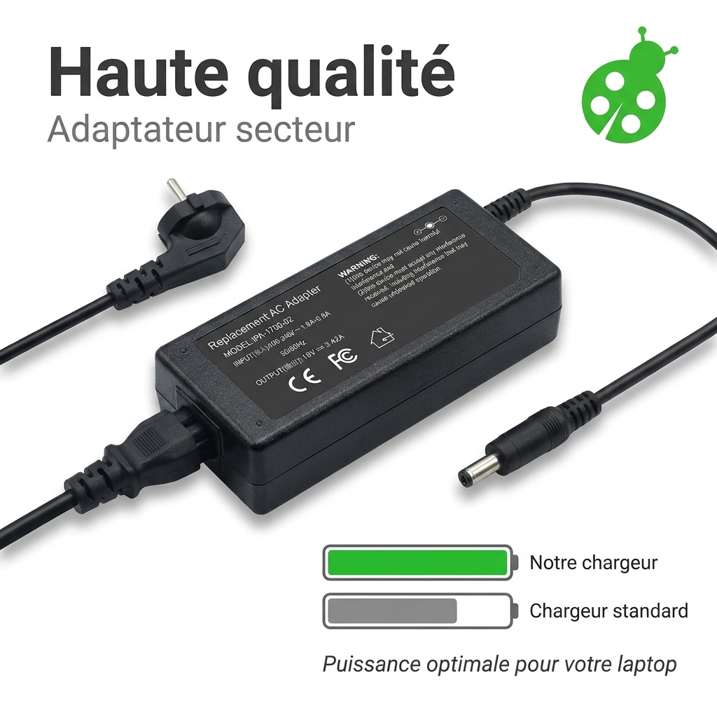 Chargeur ordinateur portable asus x556u