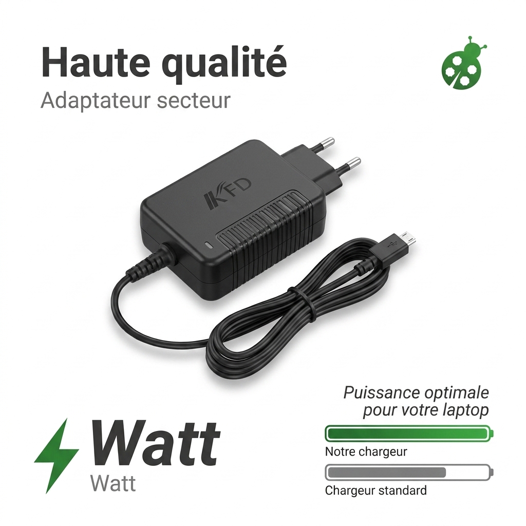 Chargeur ordinateur portable asus x205ta fd0061ts