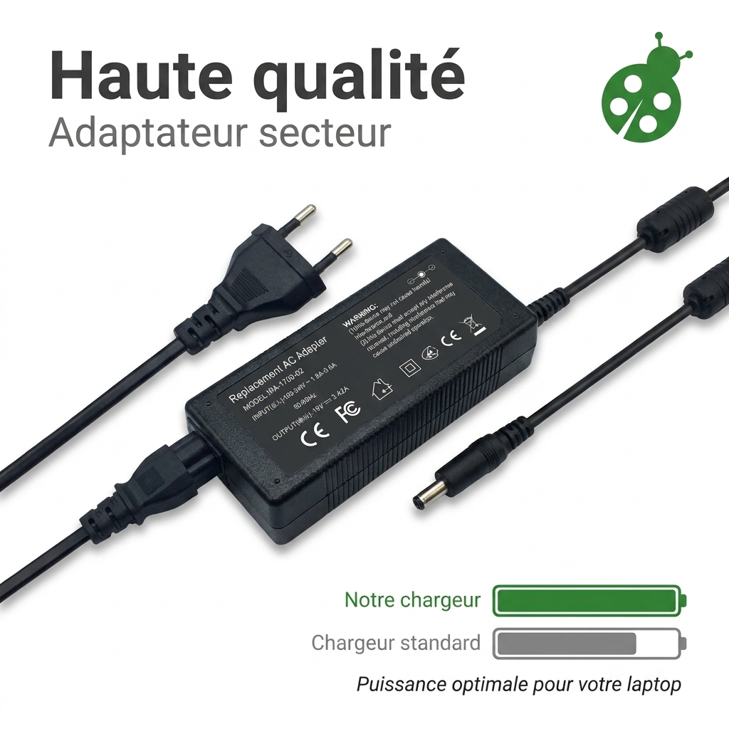 Chargeur ordinateur portable asus x200la