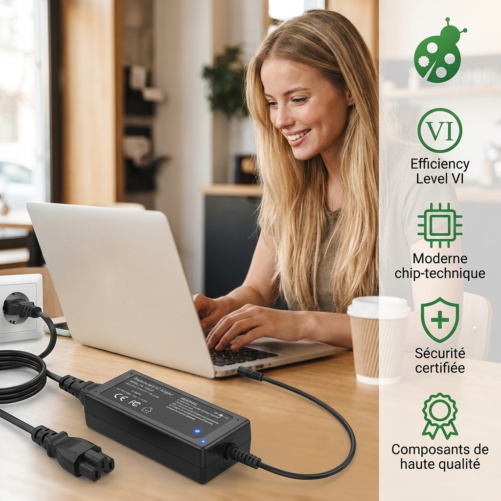 Chargeur ordinateur portable asus x200la
