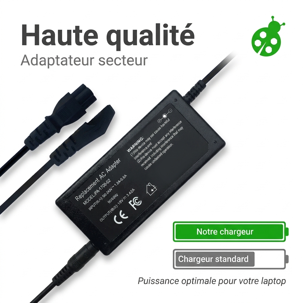 Chargeur ordinateur portable asus r415ub