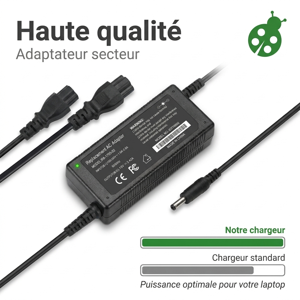 Chargeur ordinateur portable asus vivobook 14 x405