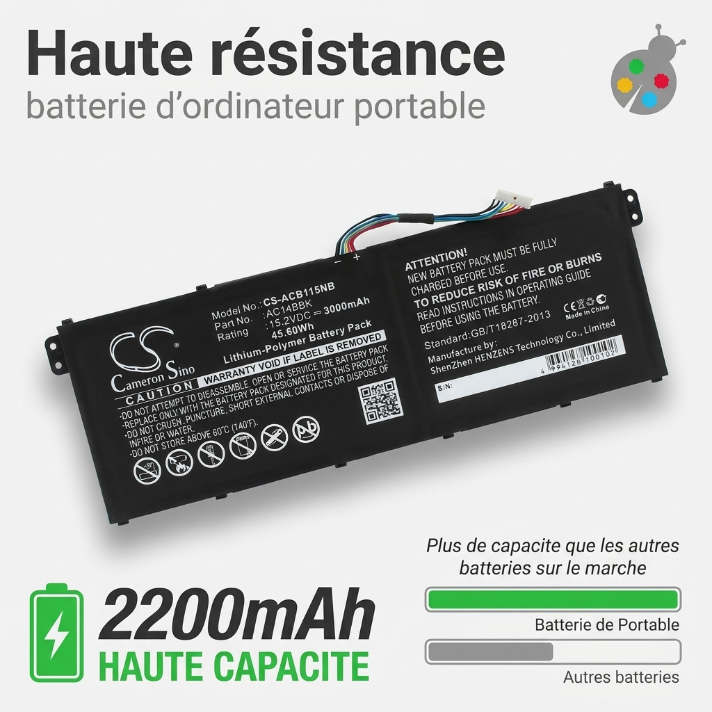 Batterie acer aspire e5 771