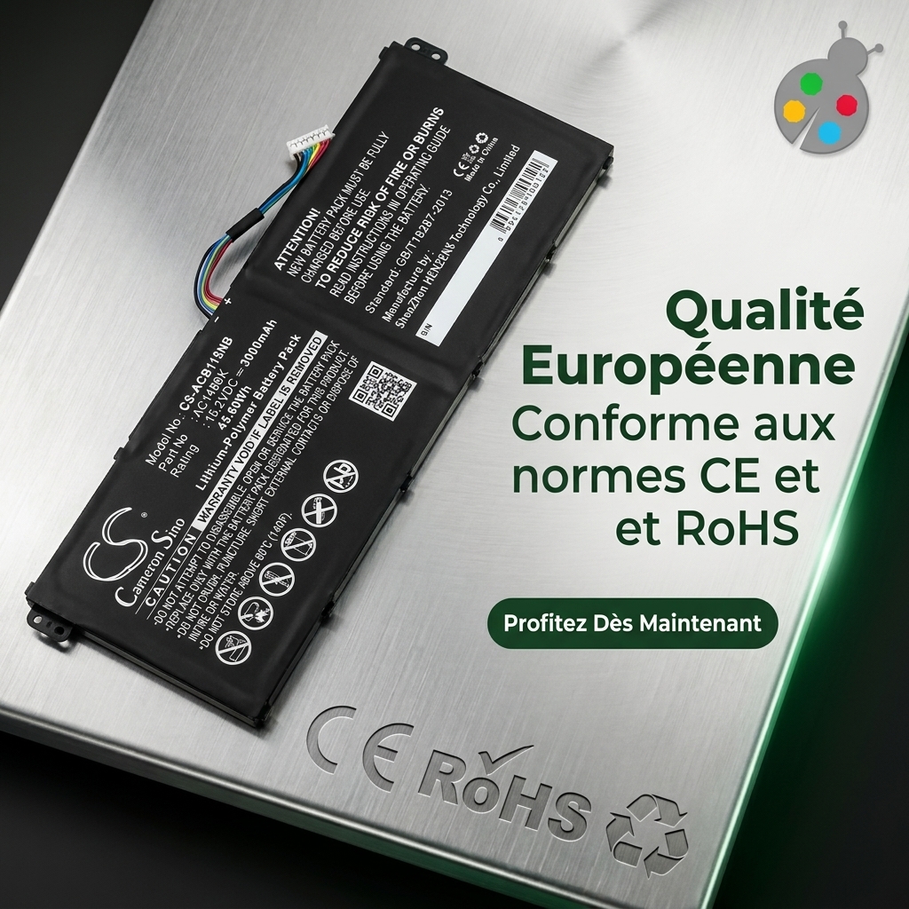 Batterie ordinateur portable packard bell en lg71 bm