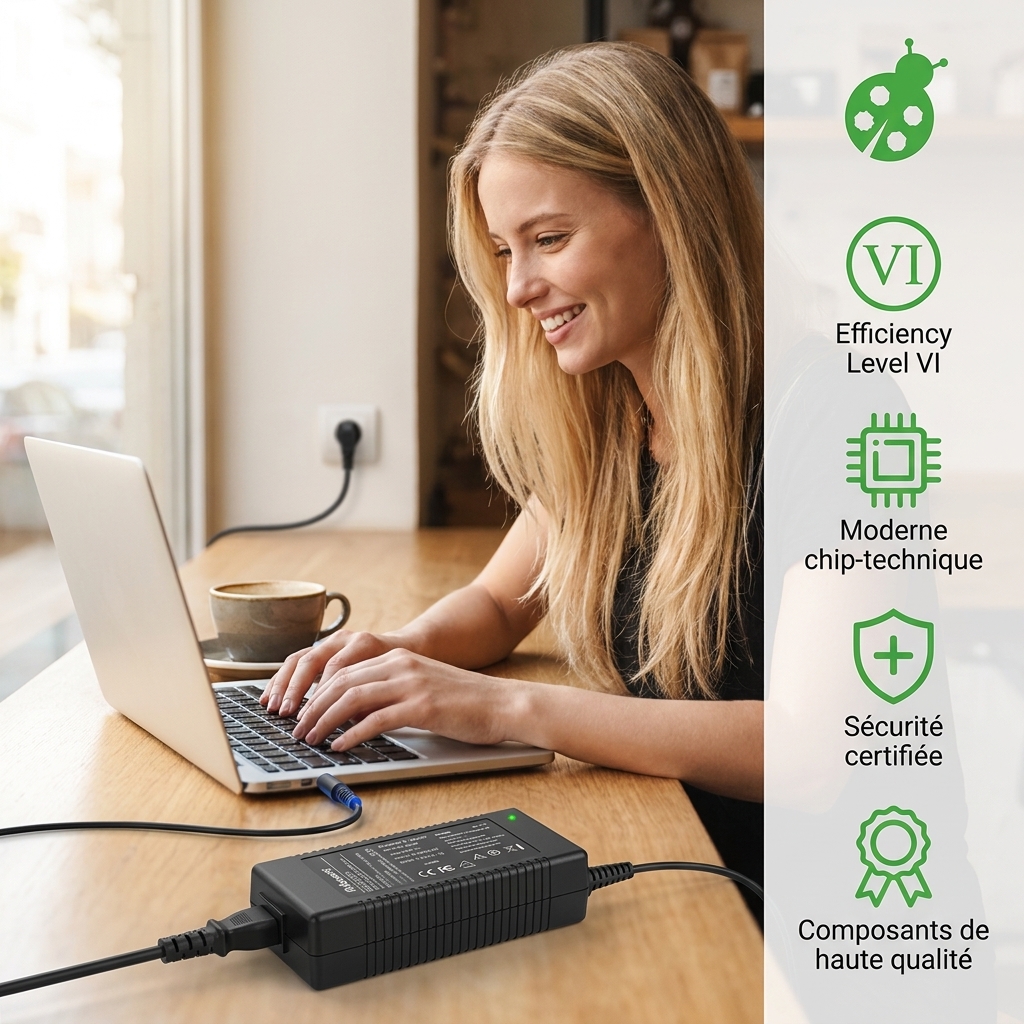 Chargeur ordinateur portable hp  pavilion 15 p046nz