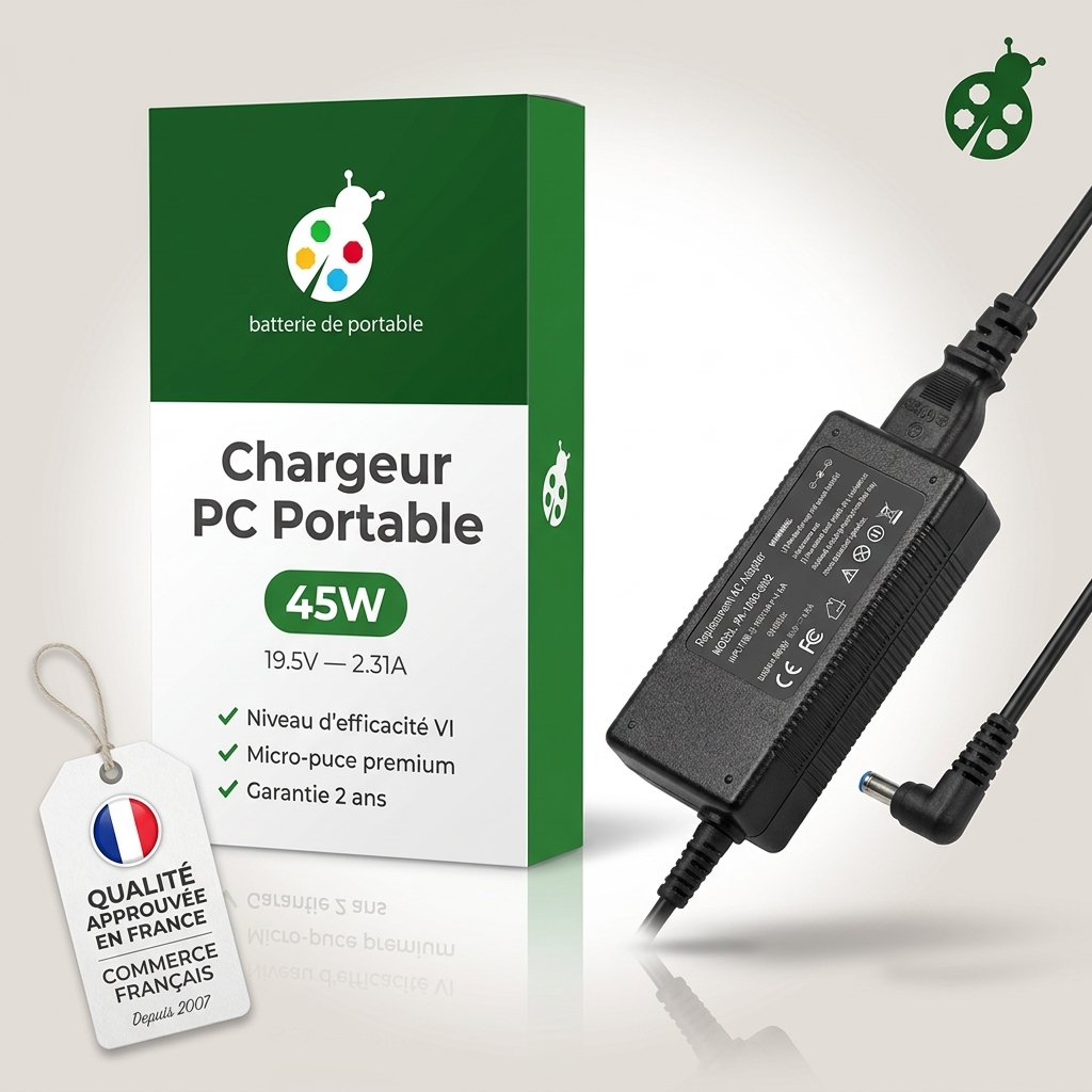 Chargeur ordinateur portable dell inspiron 17 5000 series (5748)