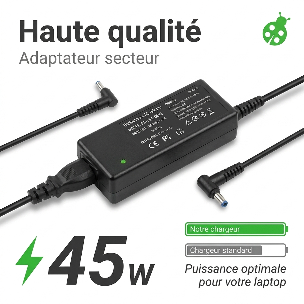 Chargeur ordinateur portable dell inspiron 17 5000 series (5749)