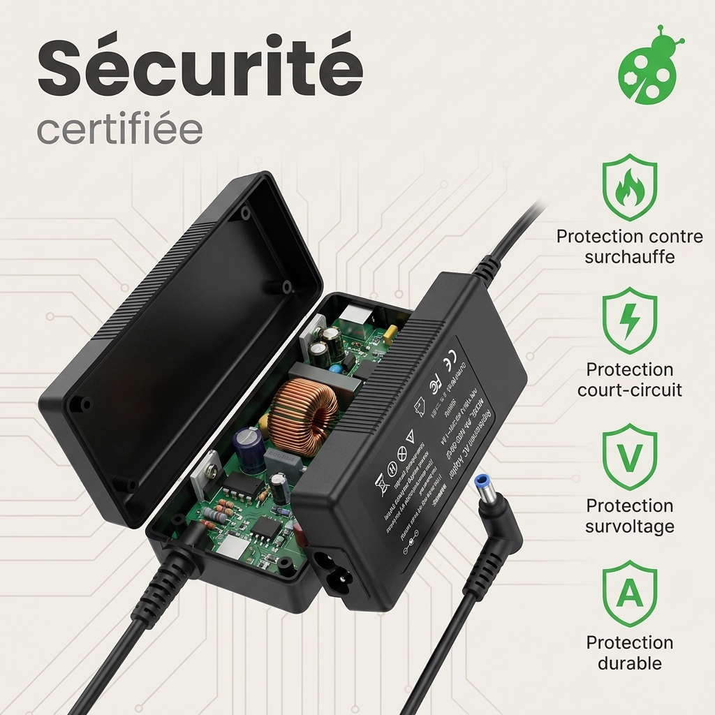 Chargeur ordinateur portable dell inspiron 17 5000 series (5749)