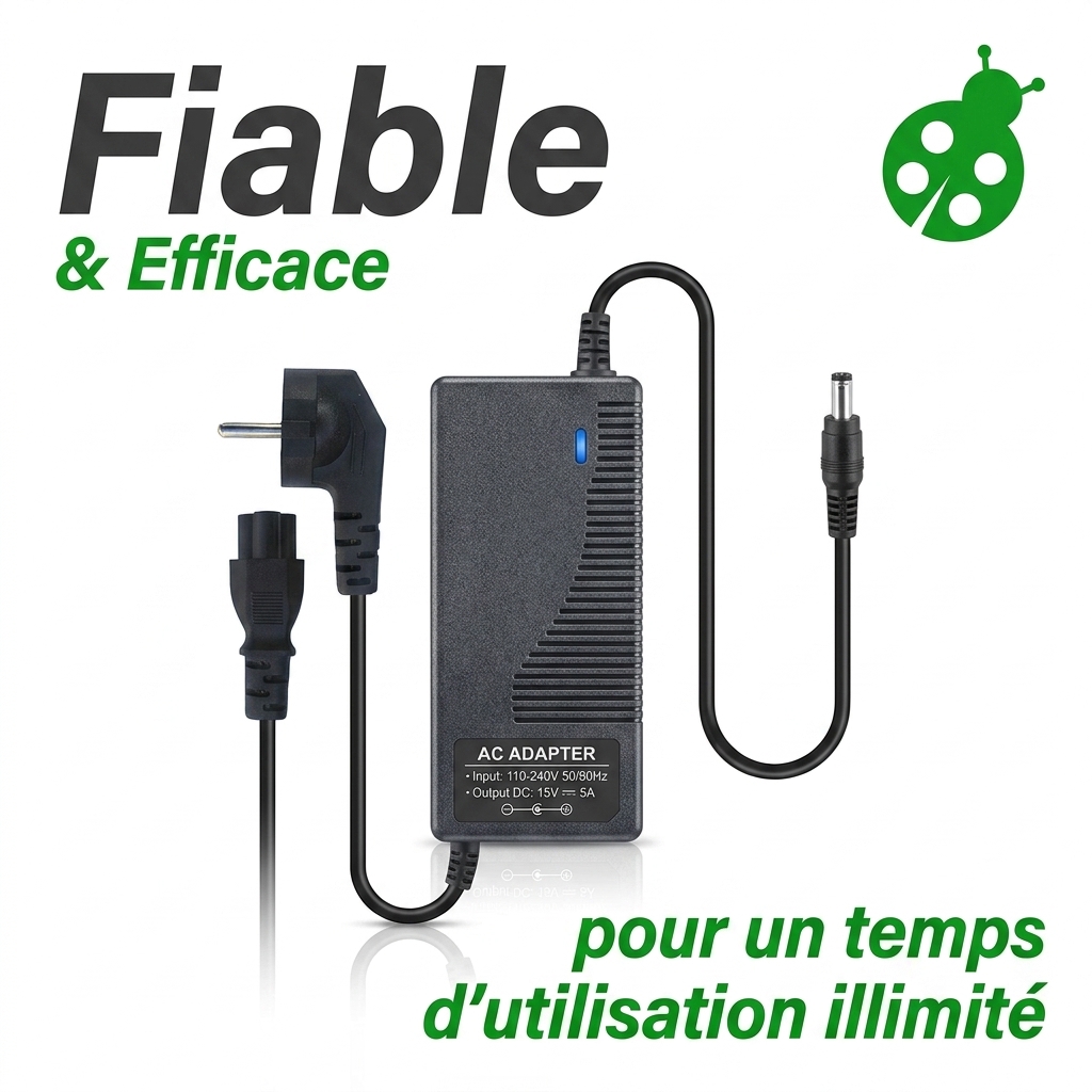 Chargeur ordinateur portable toshiba qosmio f20