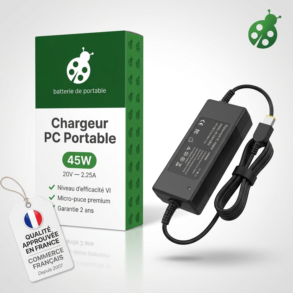 Chargeur lenovo thinkpad t450