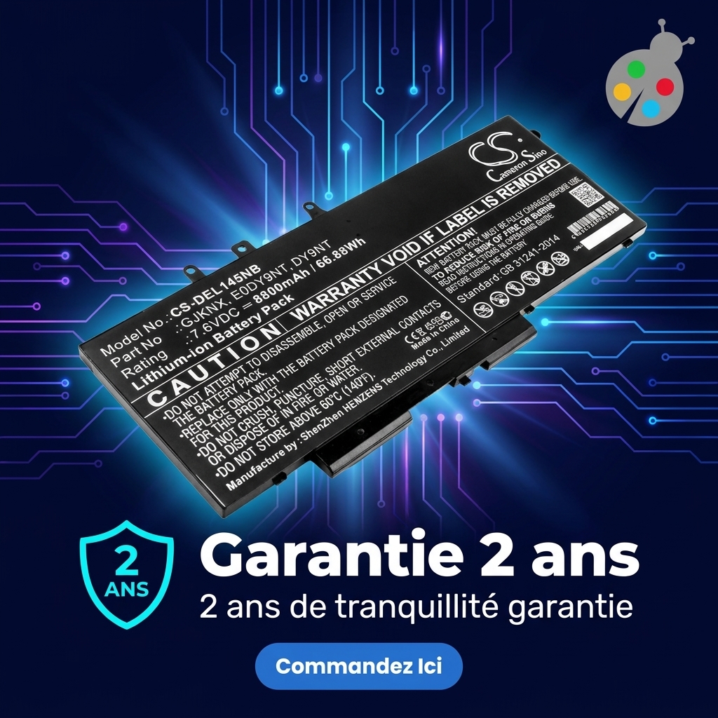 Batterie ordinateur portable dell latitude 5480