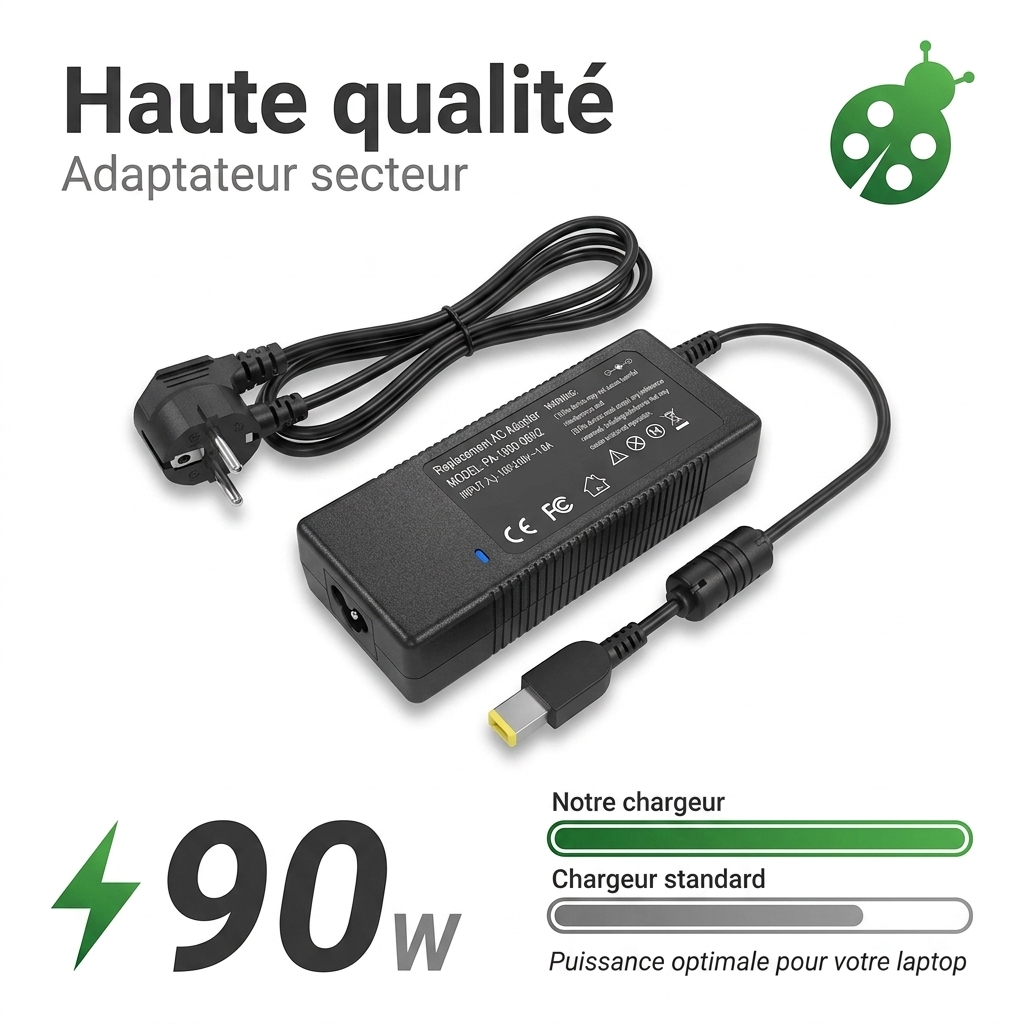 Chargeur ordinateur portable lenovo thinkpad x1 carbon 20bta06ccd