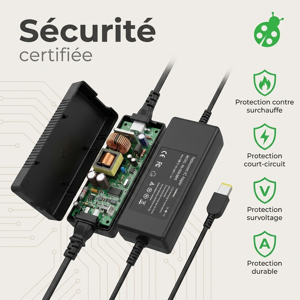 Chargeur ordinateur portable lenovo thinkpad x1 carbon 20bta06ccd
