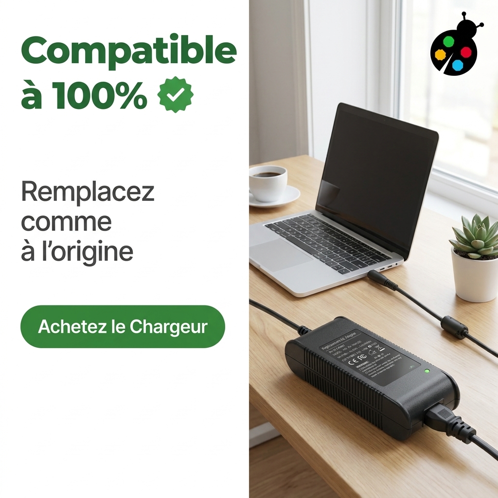 Chargeur ordinateur portable dell latitude 5480