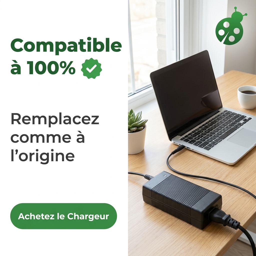 Chargeur ordinateur portable dell latitude 3380