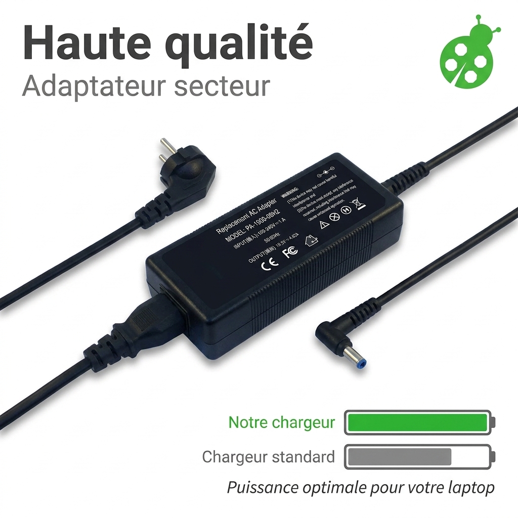 Chargeur ordinateur portable dell inspiron 13 5379