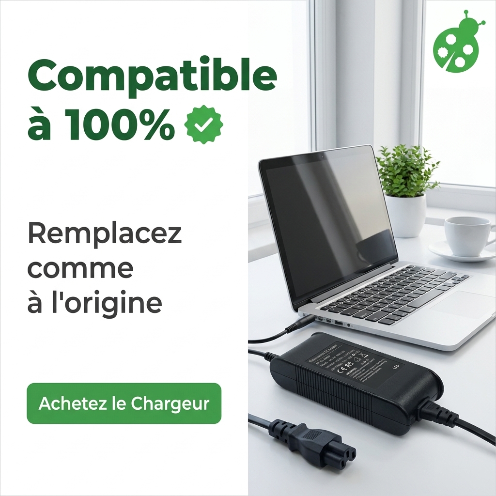Chargeur ordinateur portable dell inspiron 14 1428