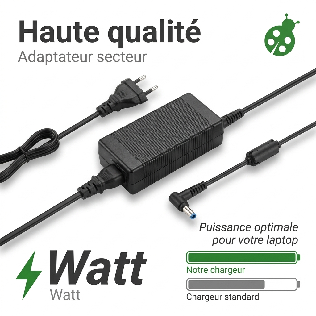 Chargeur ordinateur portable dell inspiron 17 3000