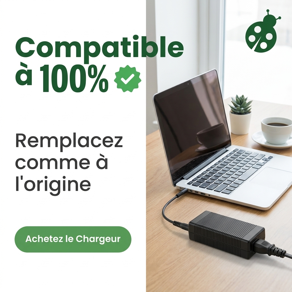 Chargeur ordinateur portable dell inspiron 17 3000