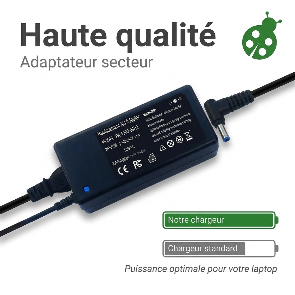 Chargeur ordinateur portable dell inspiron 17 7779