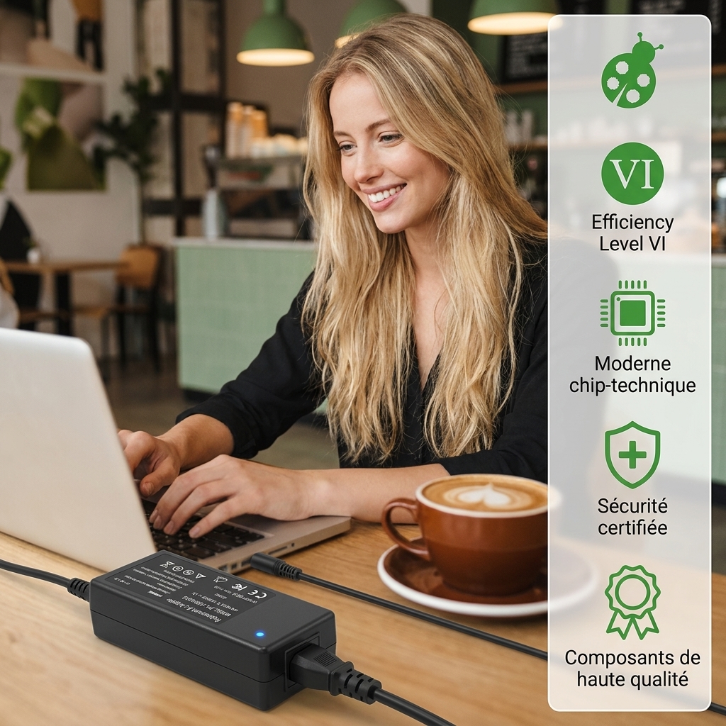 Chargeur ordinateur portable dell inspiron 17 7779