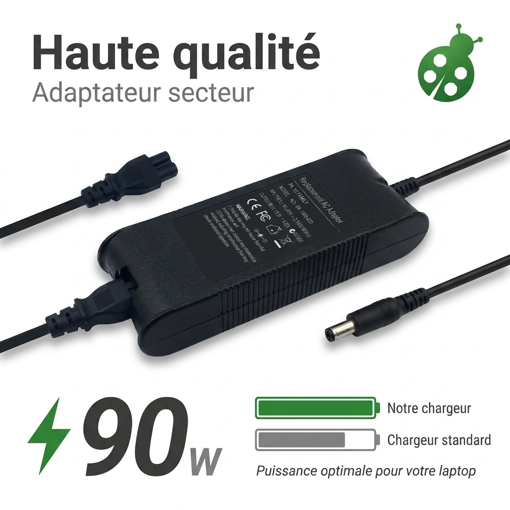 Chargeur ordinateur portable dell vostro 15 3546