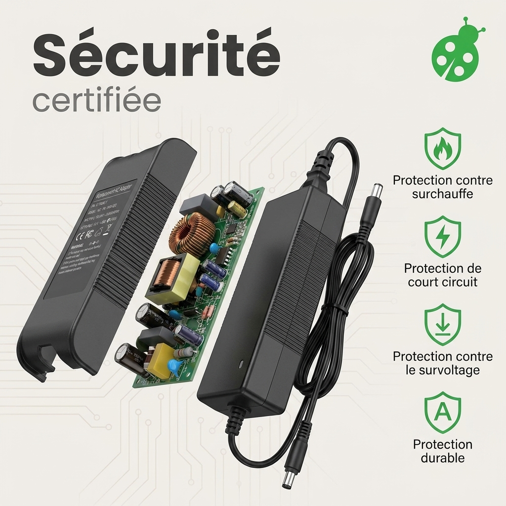 Chargeur ordinateur portable dell latitude 5250
