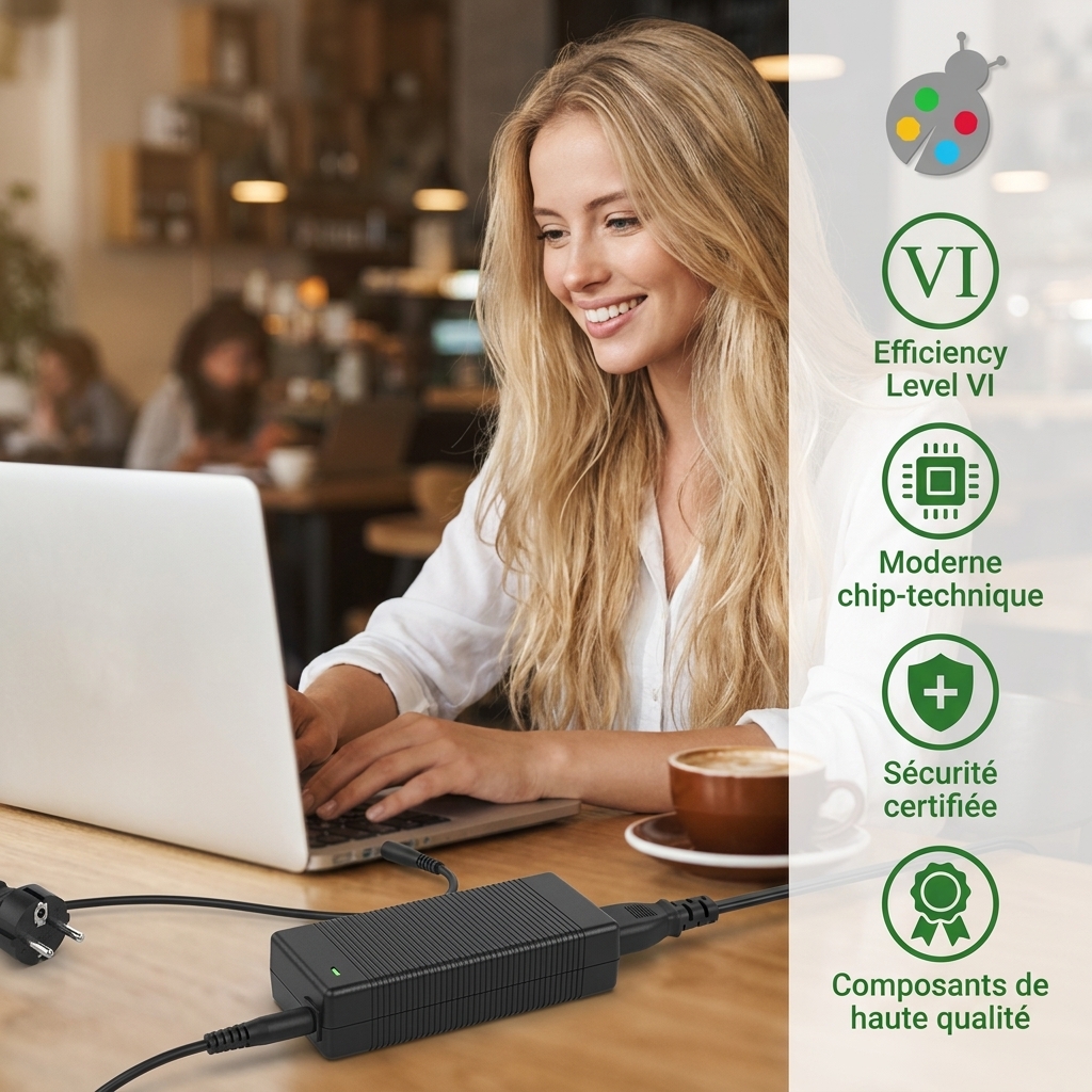 Chargeur ordinateur portable dell latitude 5250