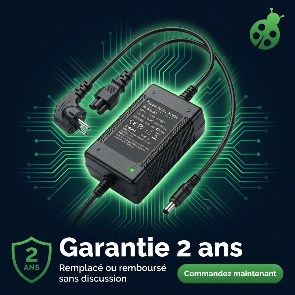 Chargeur ordinateur portable dell latitude 12 e7240