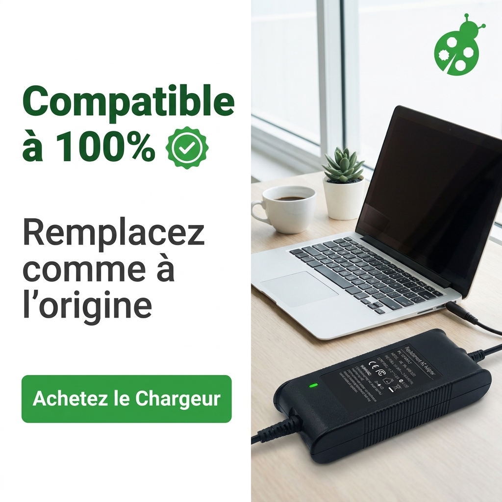 Chargeur ordinateur portable dell latitude 12 e7240