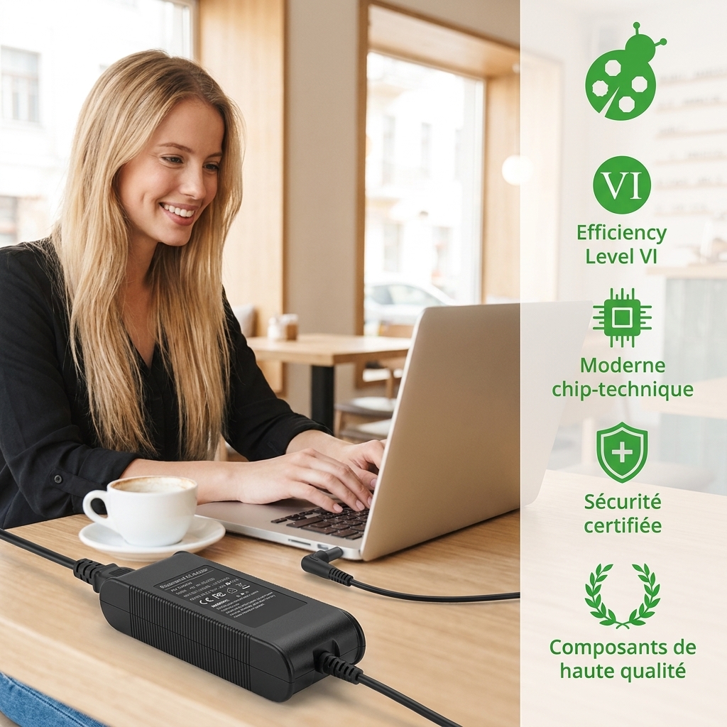 Chargeur ordinateur portable dell latitude 3180