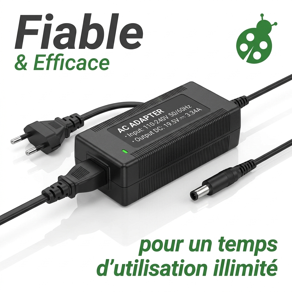 Chargeur ordinateur portable dell inspiron p10f