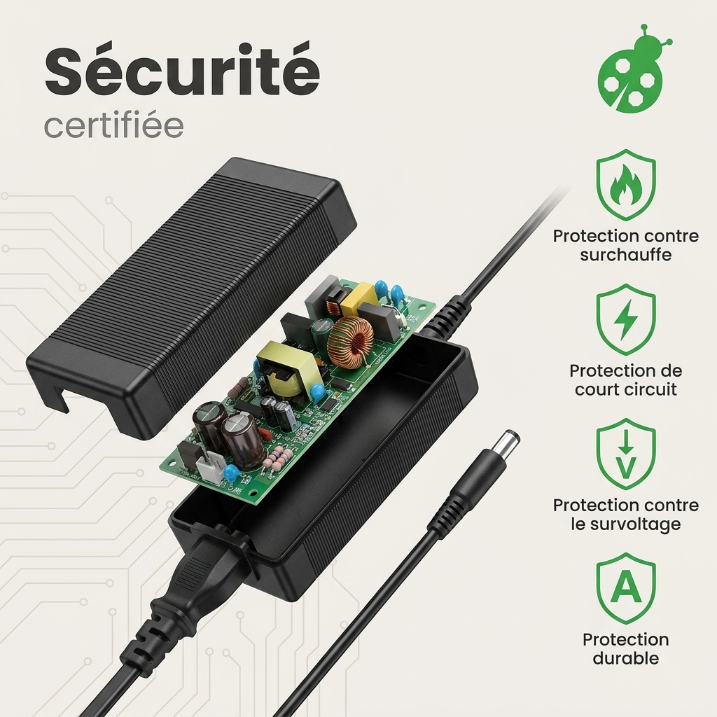 Chargeur ordinateur portable dell latitude e5220