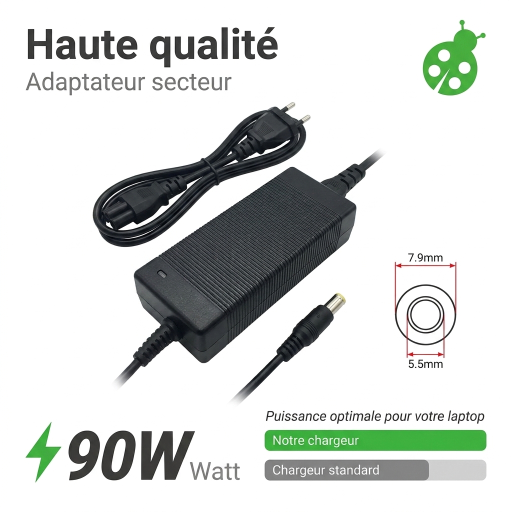 Chargeur lenovo thinkpad l520 5017 46u