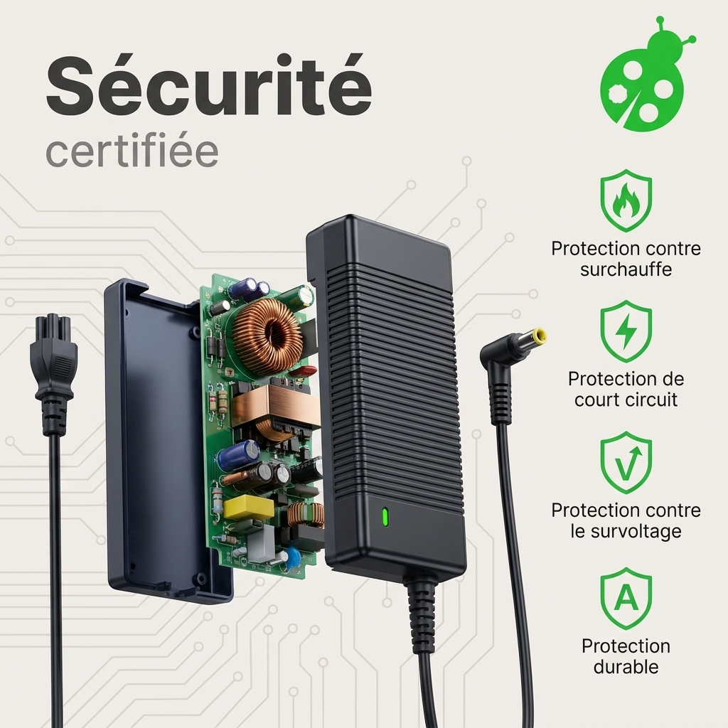 Chargeur ordinateur portable lenovo thinkpad r61 7755