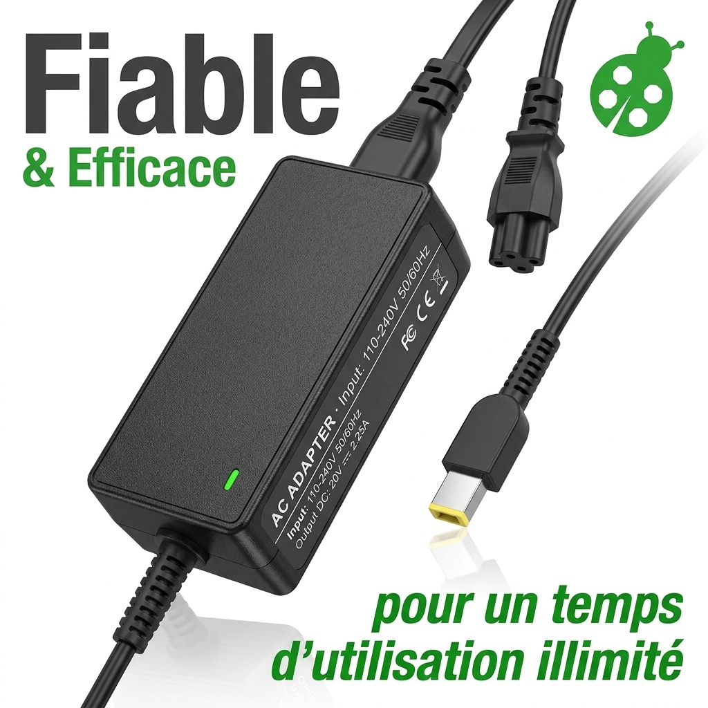 Chargeur ordinateur portable lenovo ideapad u330p 80b0