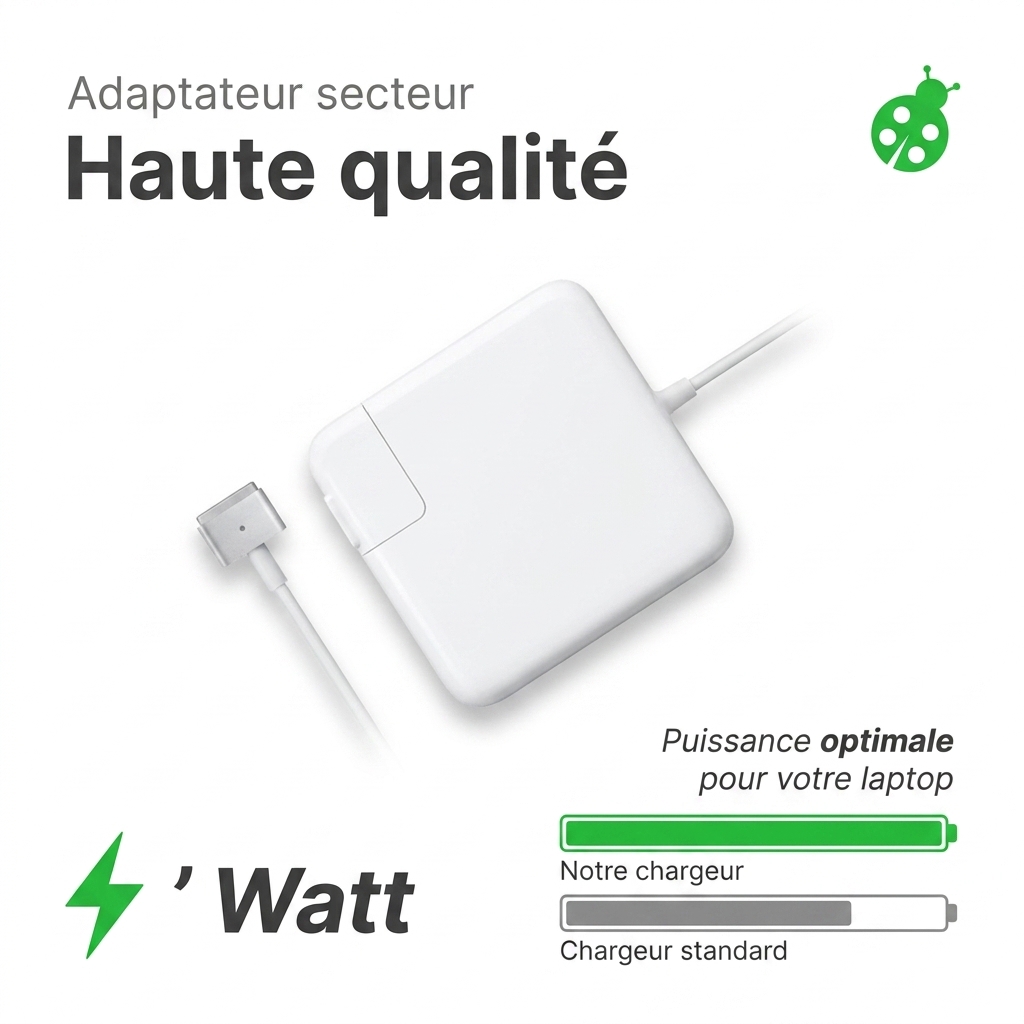 Chargeur   macbook air 13 md232pl/a
