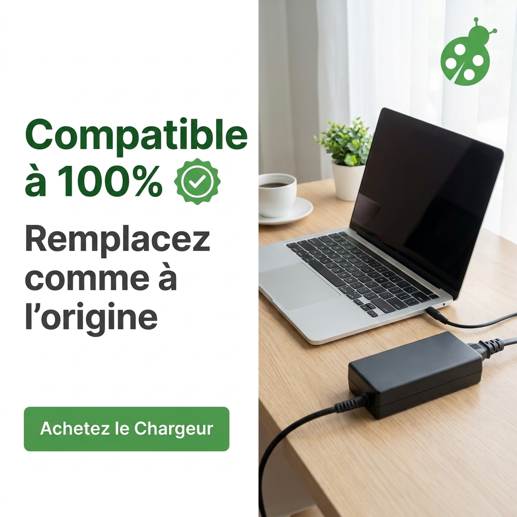 Chargeur ordinateur portable hp  14 d003la