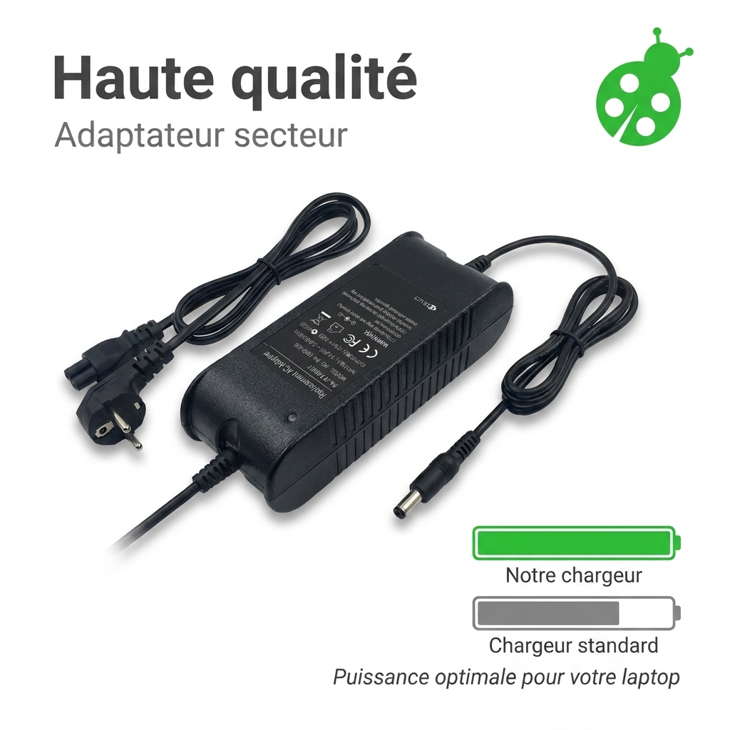 Chargeur ordinateur portable dell latitude 14 e5440 7845